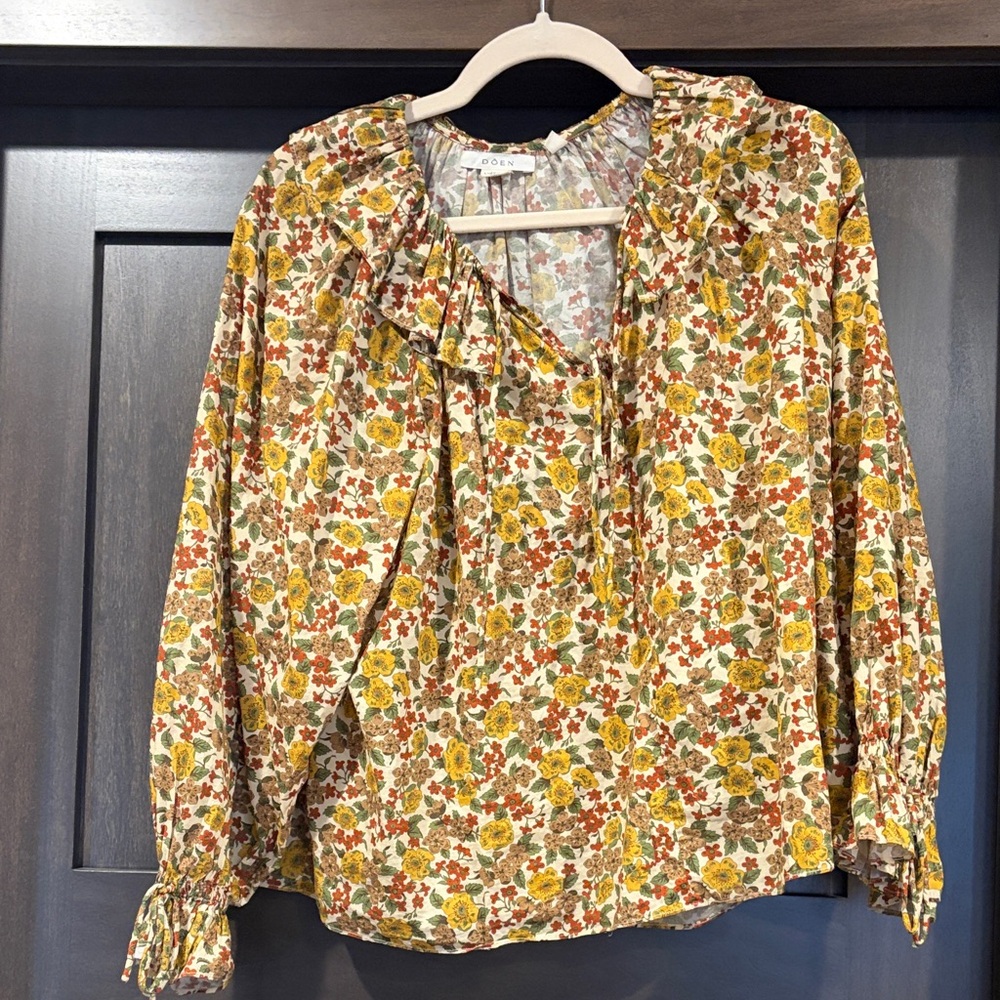 Doen Ansel Top Liberty Print Size S